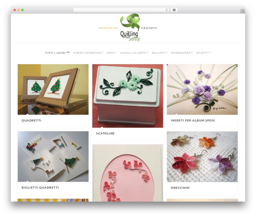 HyperX WordPress theme - quillingmesoftly.com