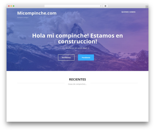 Optimizer PRO best WordPress theme - micompinche.com Optimizer PRO best WordPress theme - micompinche.com