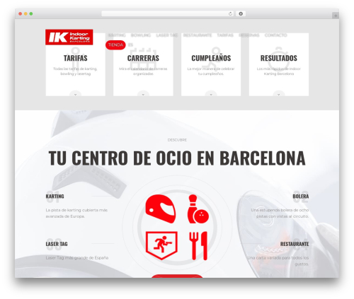 RunCrew WordPress theme - indoorkartingbarcelona.com
