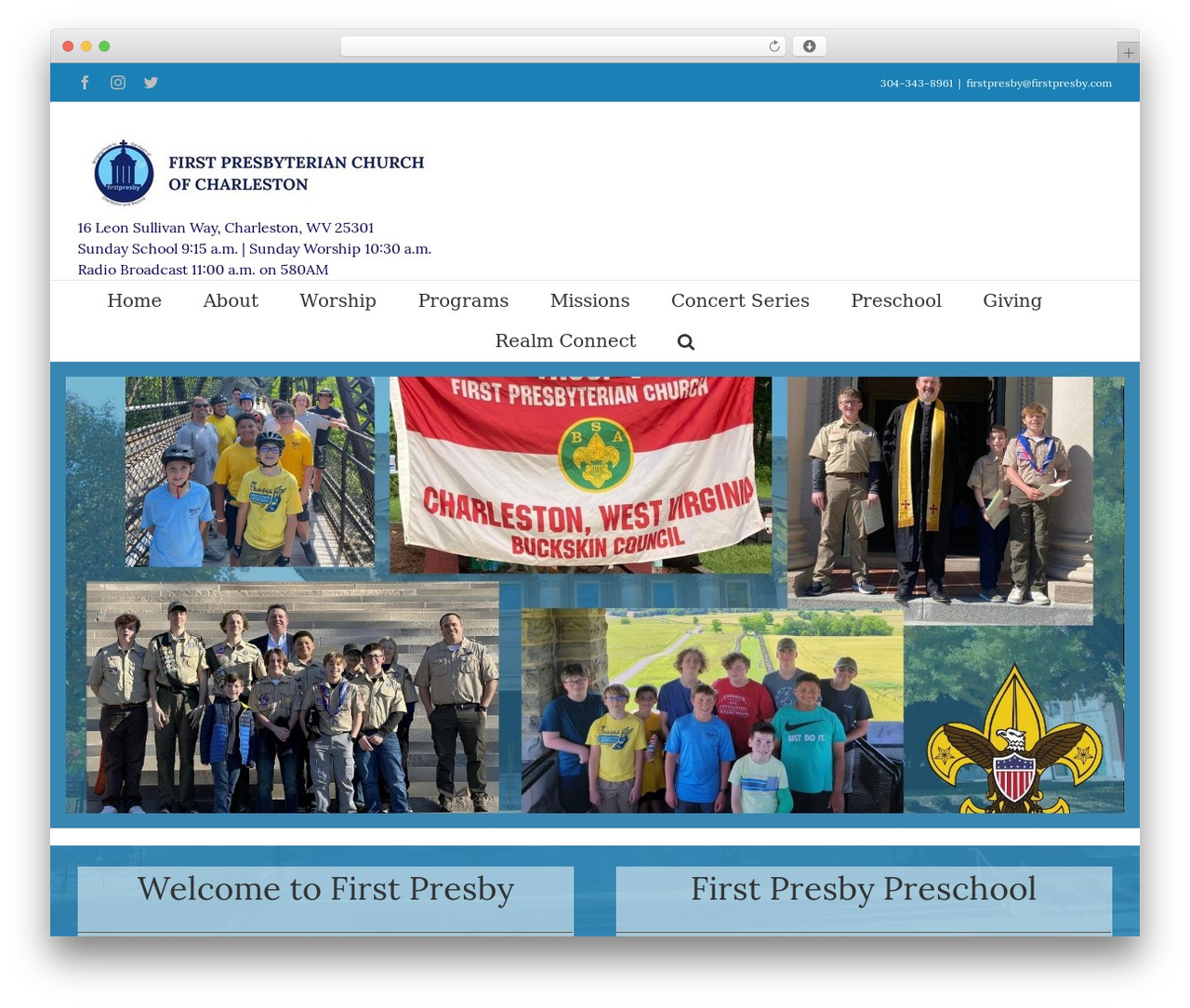 Theme WordPress Avada - firstpresby.com