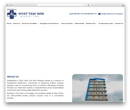 WordPress theme Netscriperwp - myattawwin.hospital