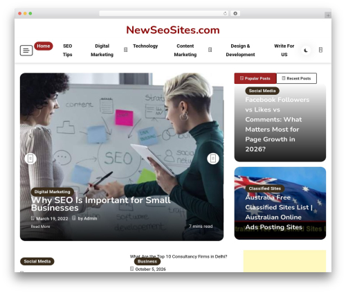 Articlewave WordPress blog theme - www.newseosites.com Articlewave WordPress blog theme - www.newseosites.com