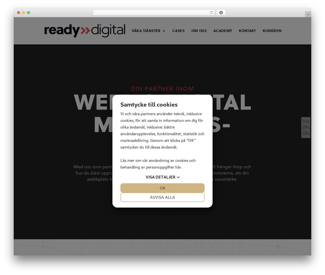 Ready (Divi child) WordPress theme - readydigital.se