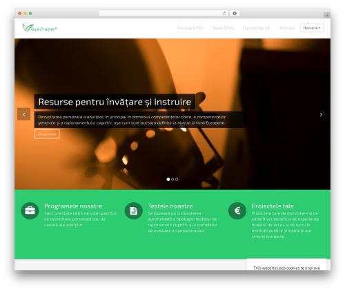 Flat Theme theme WordPress - qualitrainer.eu Flat Theme theme WordPress - qualitrainer.eu