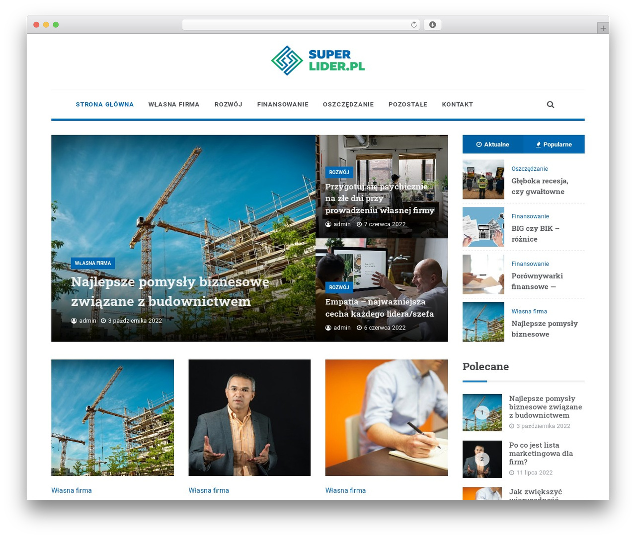 Intimate WordPress theme design - superlider.pl