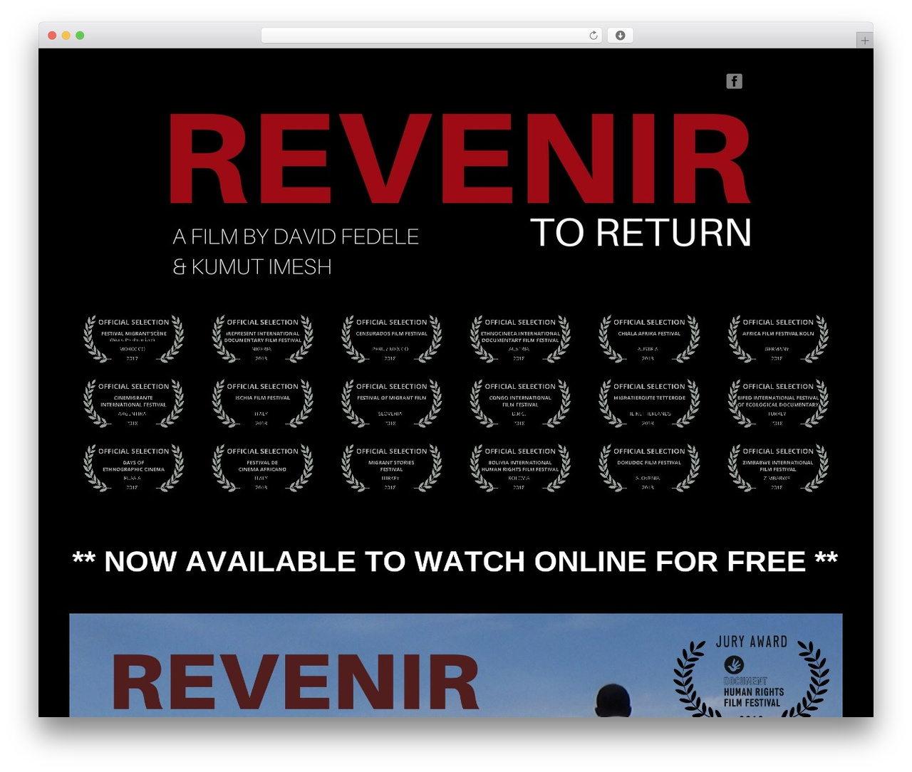 Jupiter WordPress theme - revenirfilm.com