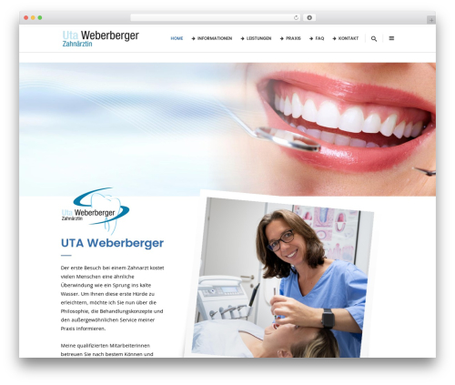 NODE theme WordPress - mondsee-zahnarzt.at