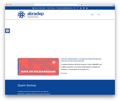 UP Creative WP theme - abradep.org
