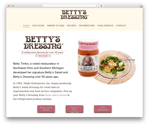 Cool timeline pro WordPress plugin - bettysdressing.com