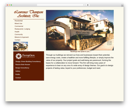 WordPress theme Beaver Builder Theme - lawrencethompson.net