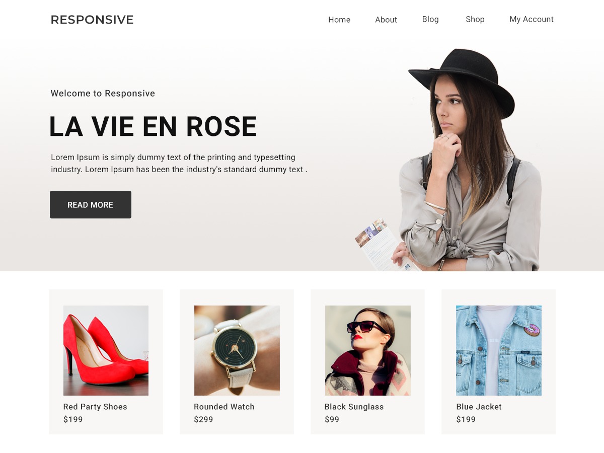 WordPress theme LD Responsive WordPress theme LD Responsive