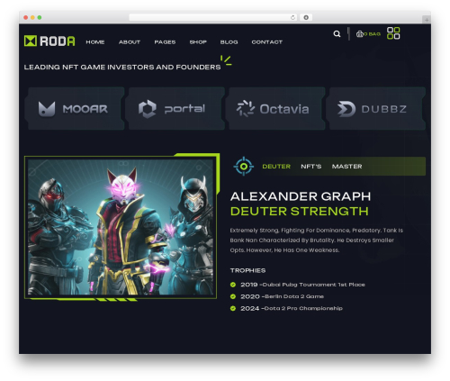 WordPress theme Roda - wordpress.vecurosoft.com/roda WordPress theme Roda - wordpress.vecurosoft.com/roda