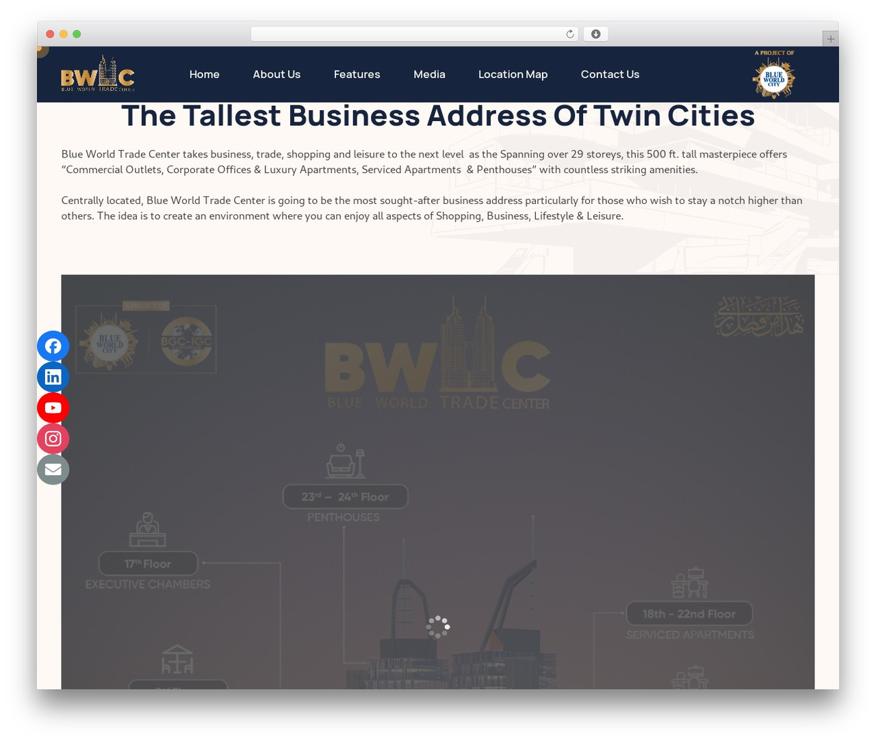 bwtc WordPress theme - bwtc.pk