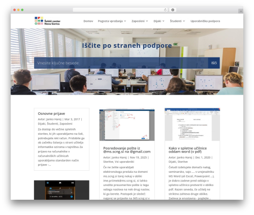 Custom signup style WordPress plugin - pomoc.scng.si