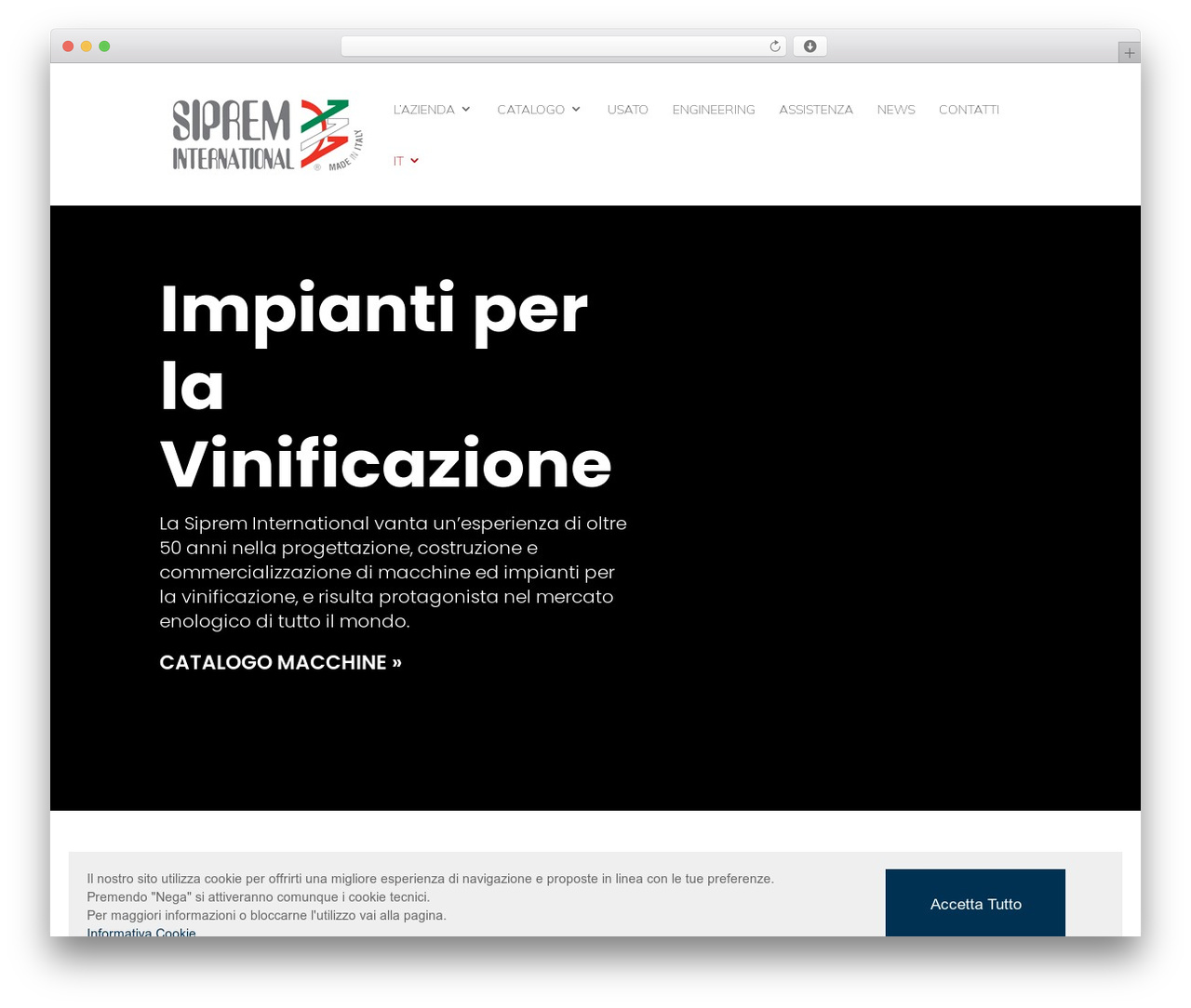 Hi-Net WordPress page theme - siprem.it