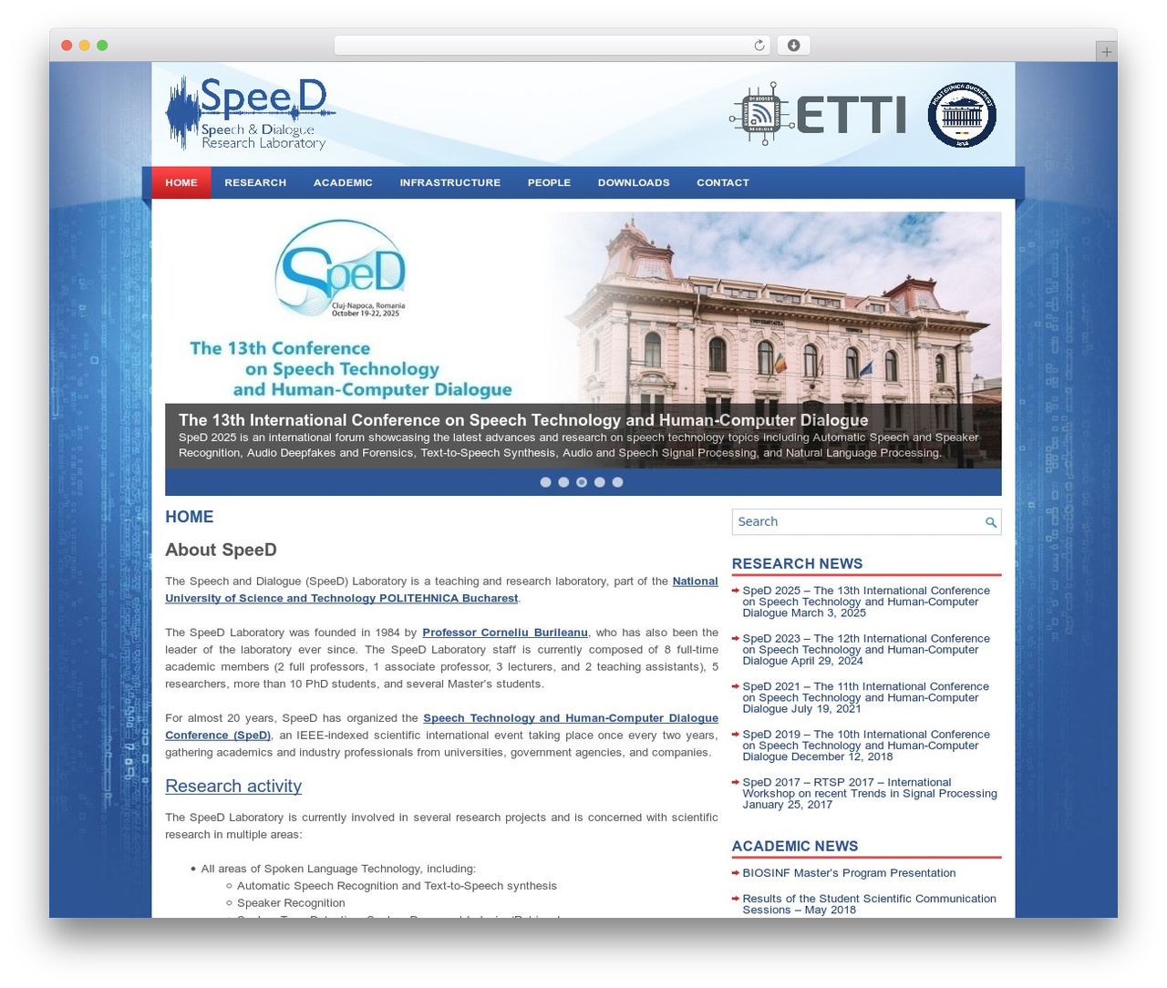 Learner WordPress theme - speed.pub.ro