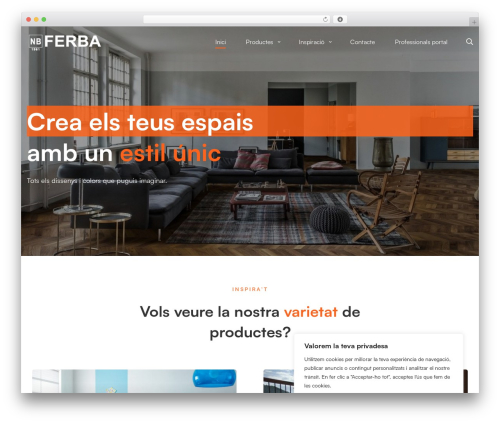 Mitech theme WordPress - ferba.ad