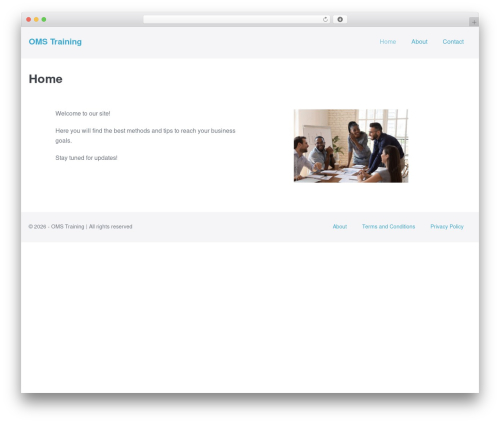 Wp ultimo WordPress plugin - omstraining.com