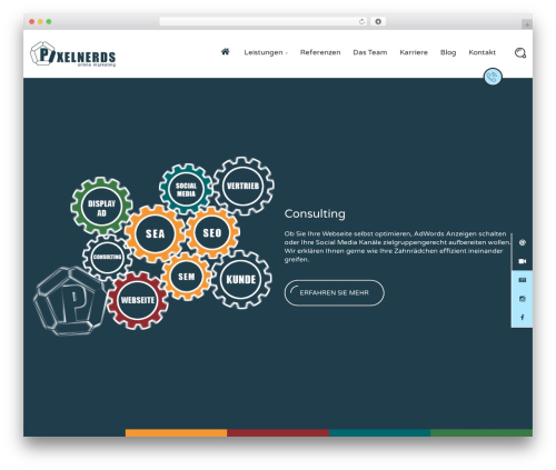 Seosight WordPress theme - pixelnerds.de
