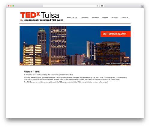 Theme WordPress Equilibrium - tedxtulsa.com