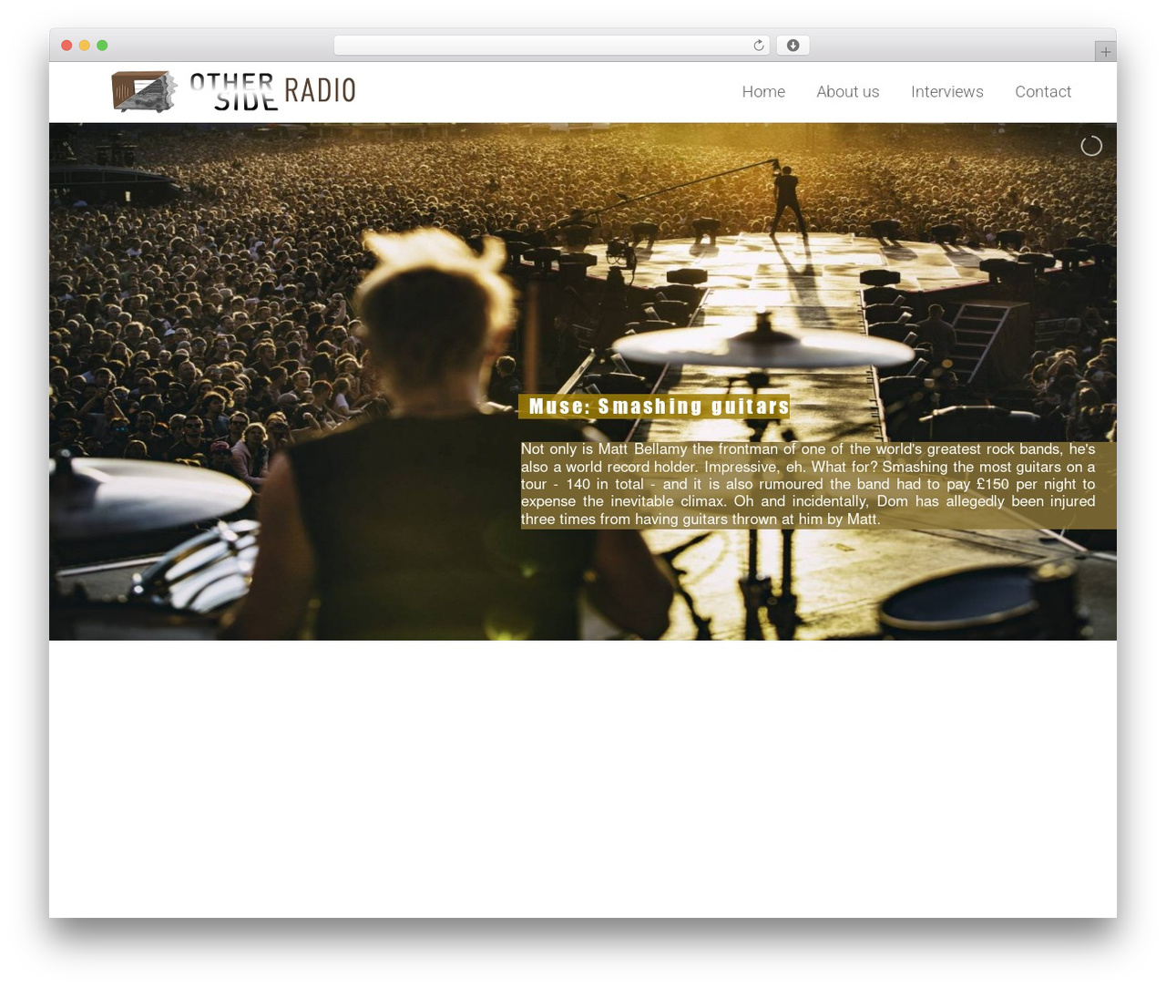 Webify premium WordPress theme - othersideradio.com Webify premium WordPress theme - othersideradio.com