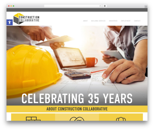 WordPress theme Construction Collaborative - ccdesignbuild.com