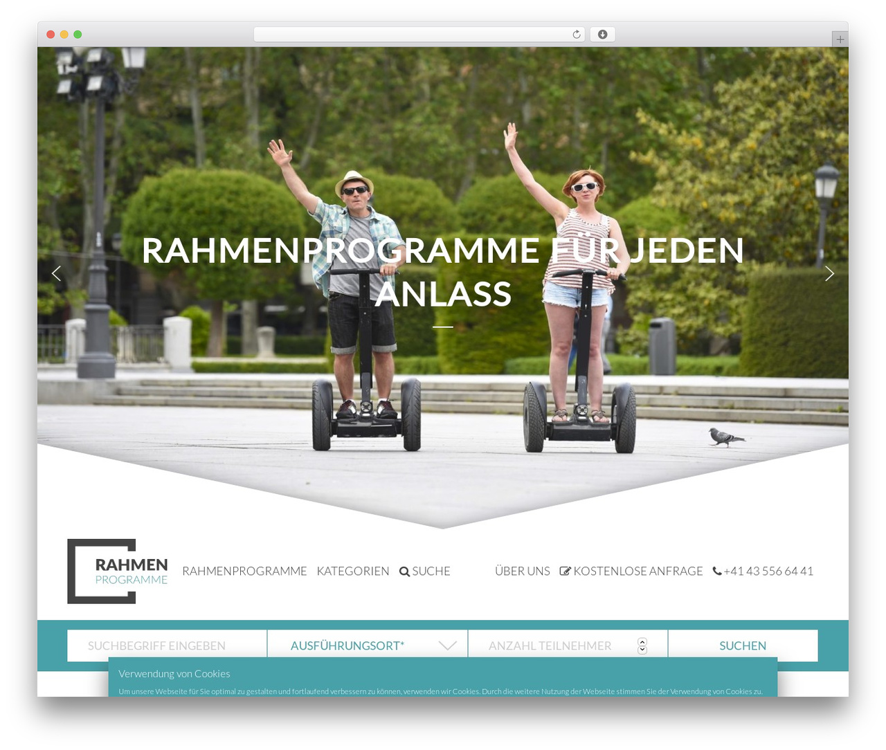 WordPress theme Rahmenprogramme - rahmenprogramme.info