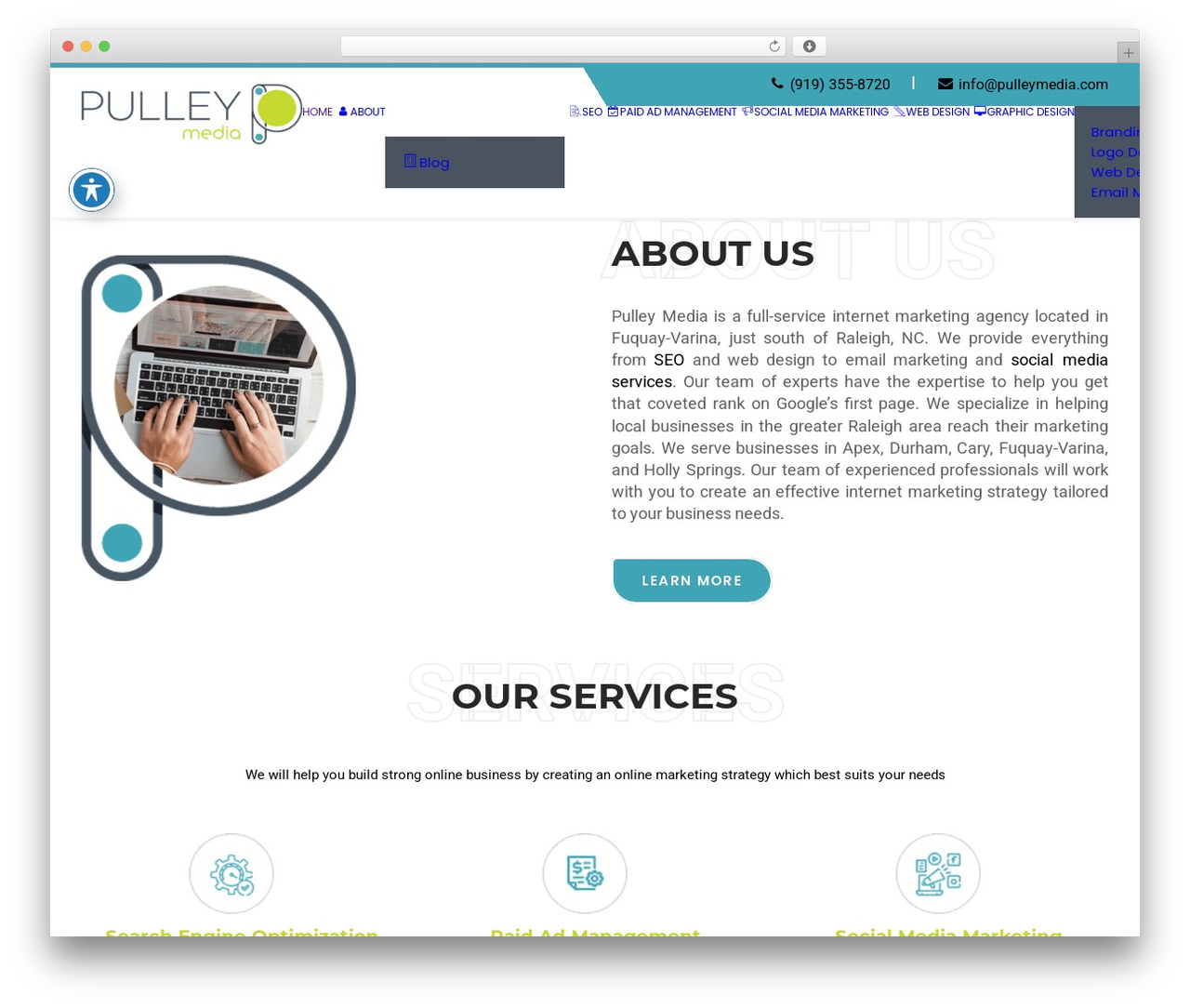 WordPress theme Uncode - pulleymedia.com