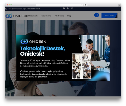 WordPress theme globex - onidesk.com.tr