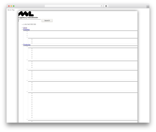 WordPress theme ml - mlmanutencion.com