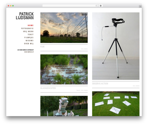 WordPress theme youecho - patricklijdsman.nl