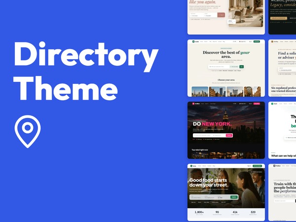 Directory Theme WordPress theme by PremiumPress