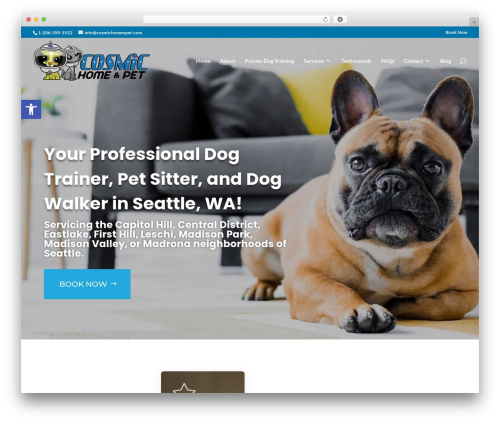 Divi testimonial slider WordPress plugin - cosmichomenpet.com