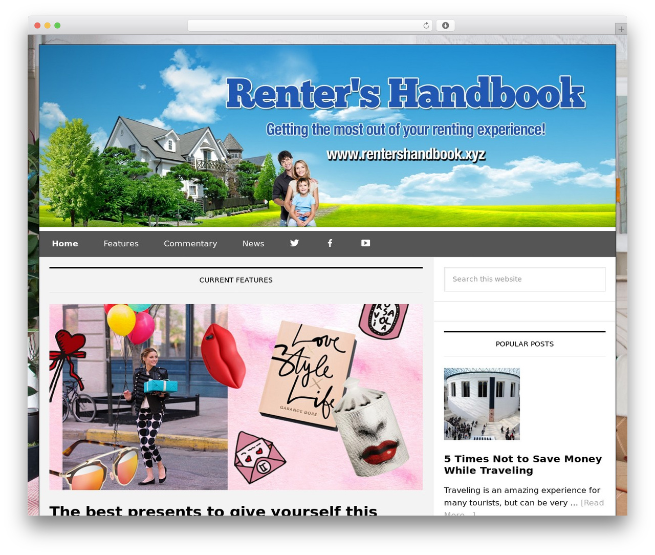 Genesis WordPress theme - rentershandbook.xyz