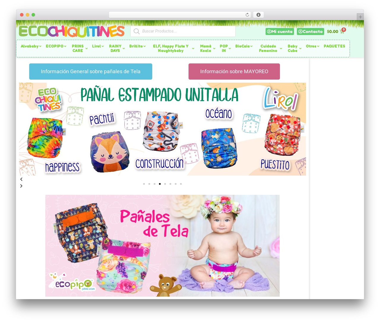 Hello Elementor WordPress theme - ecochiquitines.com