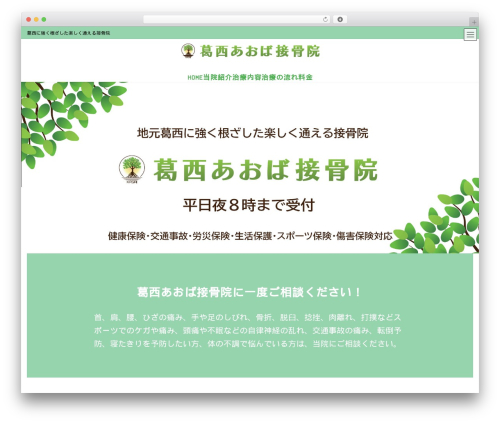 Lightning g3 skin sample WordPress plugin - kasaiaoba.com