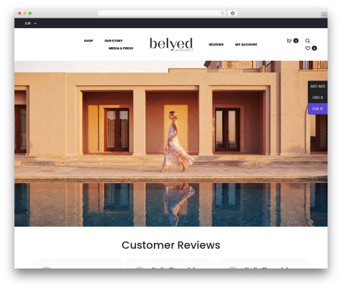 Sober theme WordPress - belyed.com