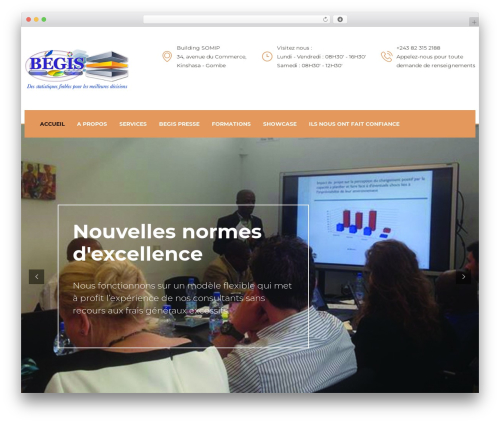 Statistic theme WordPress - begis-congo.net