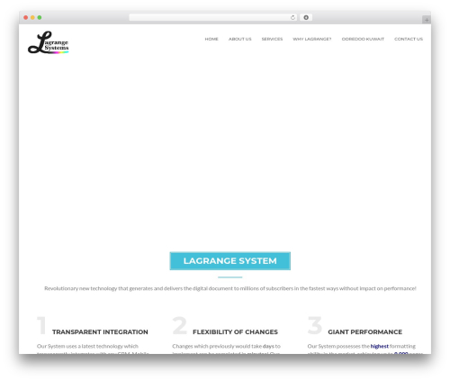 Theme WordPress Accede - lagrange-systems.com