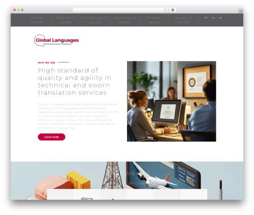 Visucom smart sections WordPress plugin - globallanguagesus.com