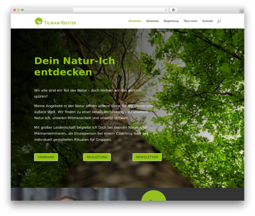 WordPress theme Divi - t-reuter.com