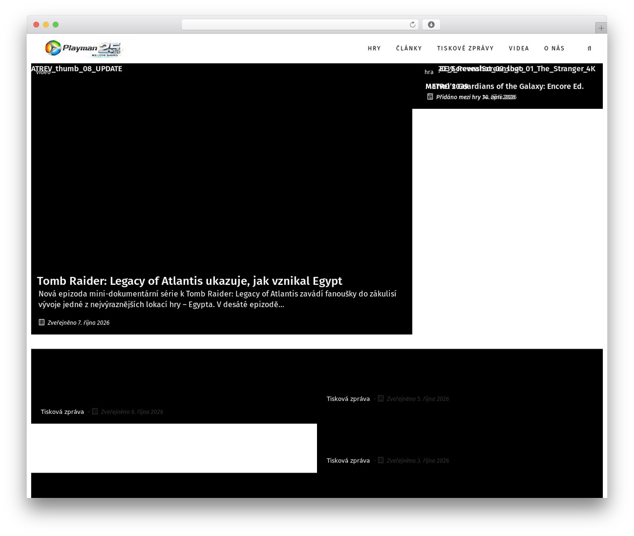 WordPress theme Ark - playman.cz WordPress theme Ark - playman.cz
