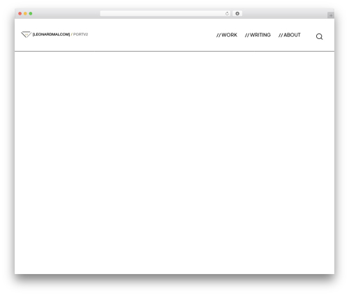 WordPress theme Elite - leonardmalcom.com