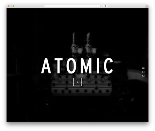 WordPress theme gravity - atomicindustry.com