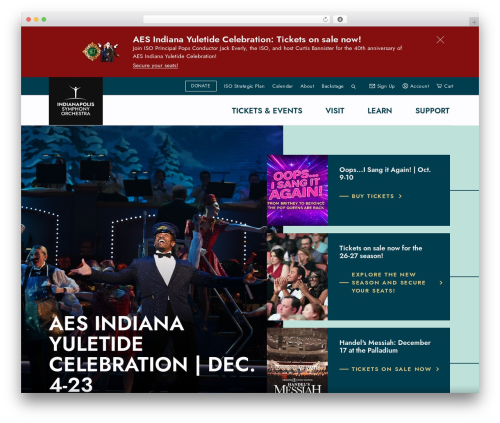 WordPress theme lbcore - indianapolissymphony.org