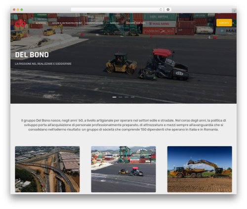 WordPress theme Lightwire - delbono.it