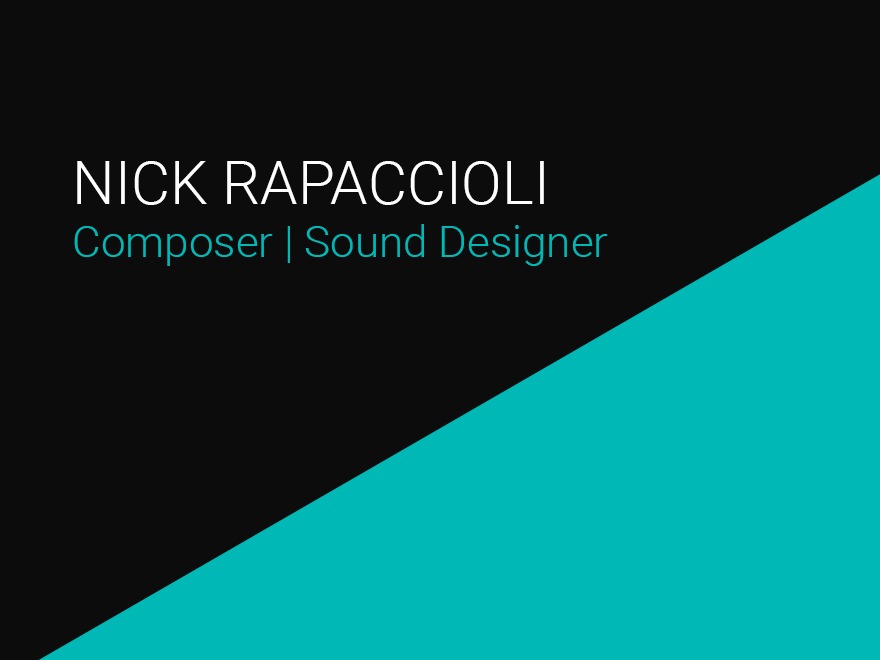 WordPress website theme nickrapaccioli.com by Scott van WInden