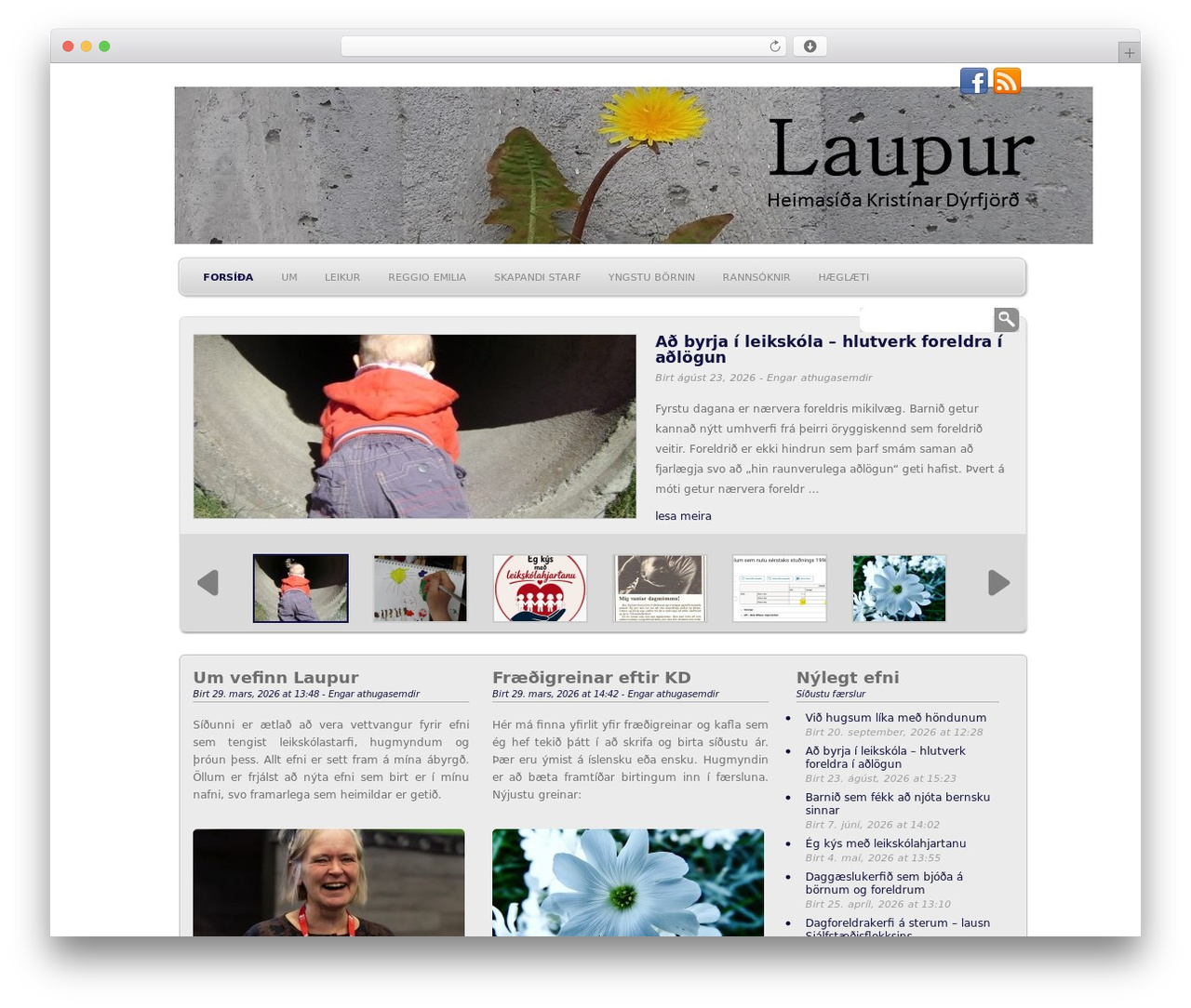 WP-Creativix theme WordPress - laupur.is WP-Creativix theme WordPress - laupur.is