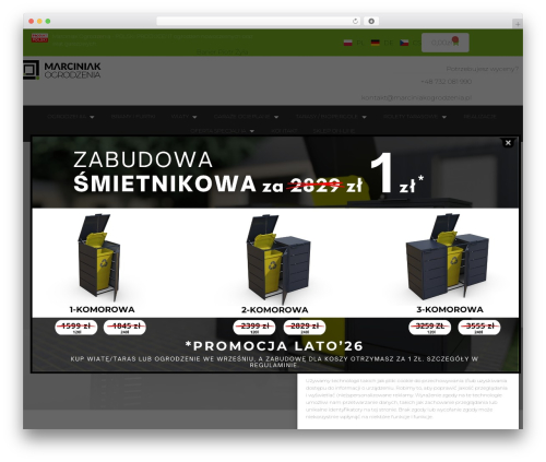 Image hotspot block WordPress plugin - marciniakogrodzenia.pl