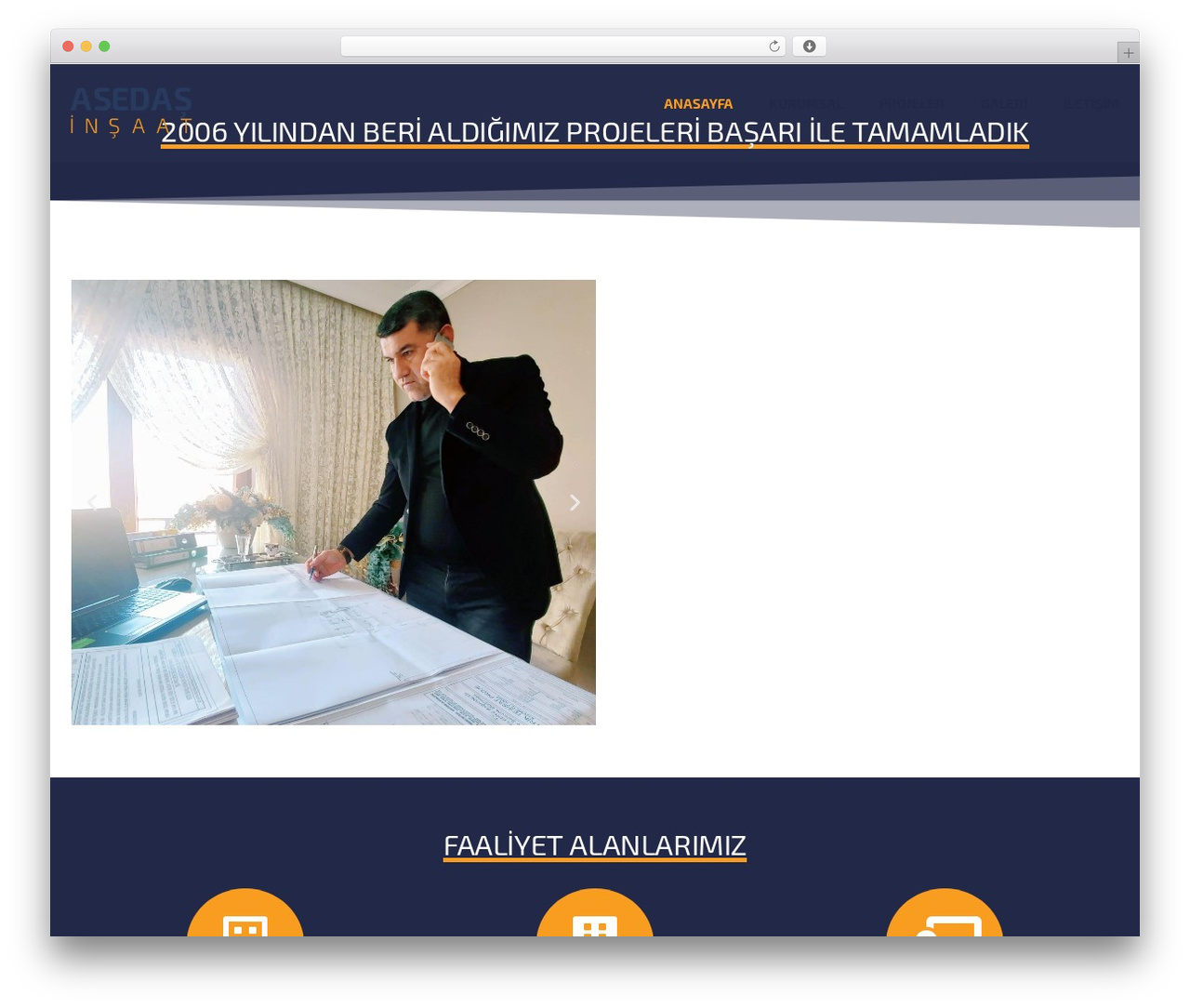 Codz theme WordPress - asedasinsaat.com